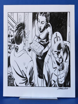 Item #BBS-2009559 Original illustration from Saviors and Destroyers, a supplement for 'Demon: The...