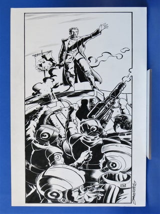 Item #BBS-2009561 Original illustration from Killing Streets, a supplement for 'Kindred of the...
