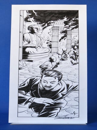 Item #BBS-2009563 Original illustration from Killing Streets, a supplement for 'Kindred of the...