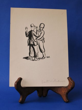 Item #BBS-2011250 Original pen-and-ink drawing by Garth Williams. Garth Williams