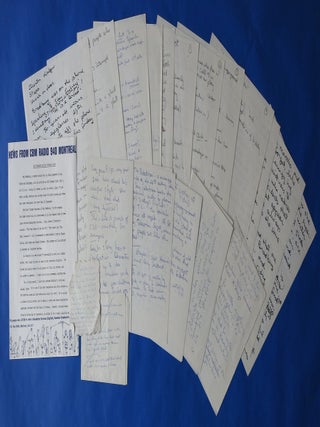 An Archive of Correspondence, Photographs, and other Ephemera pertaining to the Radio Show, 'Summer Raptures of Ray Bradbury'