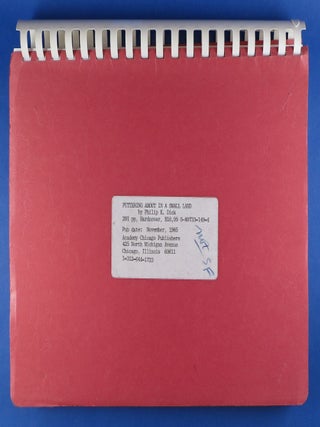 Item #BBS-2012596 Puttering About In A Small Land. Philip K. Dick