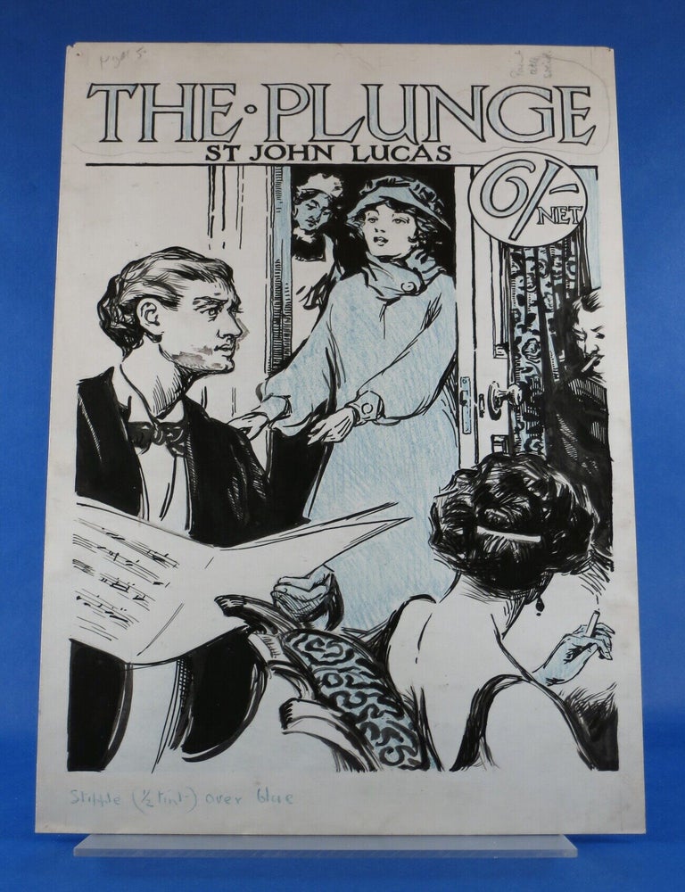 Item #BBS-2012628 Cover Art Mock-up for St John Lucas's 'The Plunge'