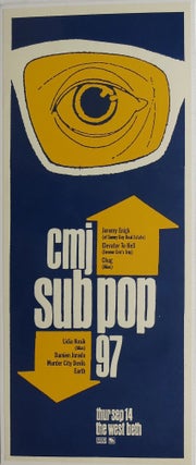 Item #BBS-2014561 CMJ Sub Pop 97 - Music Festival Event Poster