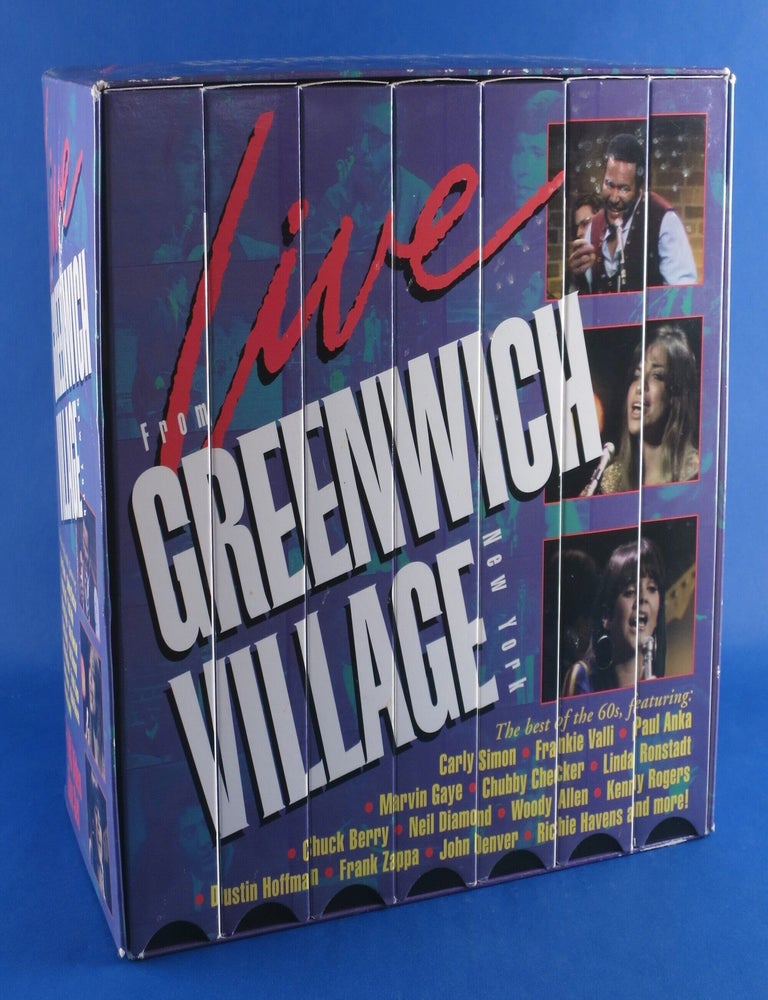 Item #BBS-2015292 Live From Greenwich Village New York: Seven Volume VHS Set.