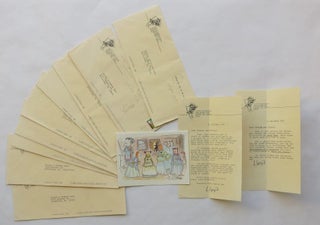 Item #BBS-2015483 Eight signed letters to Michal and Norman Kane from Lloyd Alexander. Lloyd...