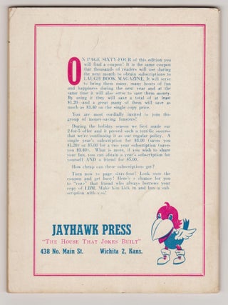 Charley Jones' Laugh Book Magazine (Mar. 1950, Vol. 5, # 8)