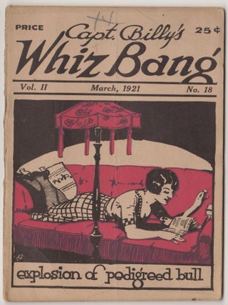Item #CORV-BBC-0K95153 Capt. Billy's Whiz Bang (Mar. 1921, Vol. 2, # 18). W. H. Fawcett