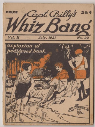 Item #CORV-BBC-0K95158 Capt. Billy's Whiz Bang (July 1921, Vol. 2, # 22). W. H. Fawcett