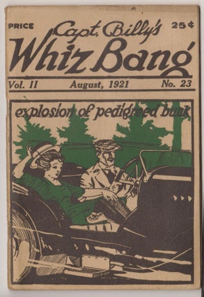 Item #CORV-BBC-0K95159 Capt. Billy's Whiz Bang (Aug. 1921, Vol. 2, # 23). W. H. Fawcett