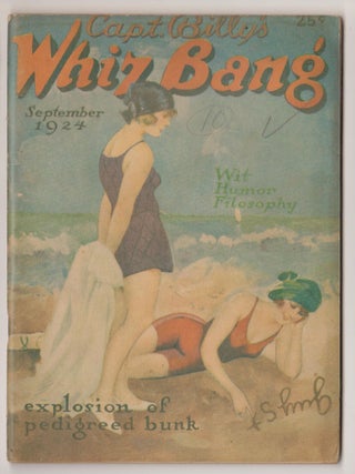 Item #CORV-BBC-0K95176 Capt. Billy's Whiz Bang (Sept. 1924, Vol. 5, # 63). W. H. Fawcett