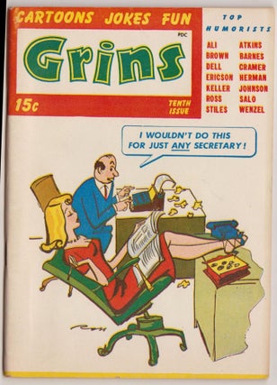 Item #CORV-BBC-0K95372 Grins (July-Aug 1946, Vol. 1, # 10). Inc Fun Parade