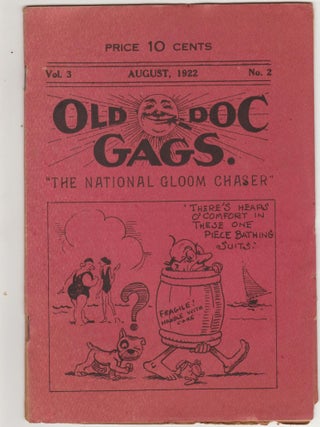 Item #CORV-BBC-0K95701 Old Doc Gags (Aug 1922, Vol. 3, # 2). The ‘Reprint’ Publishing...