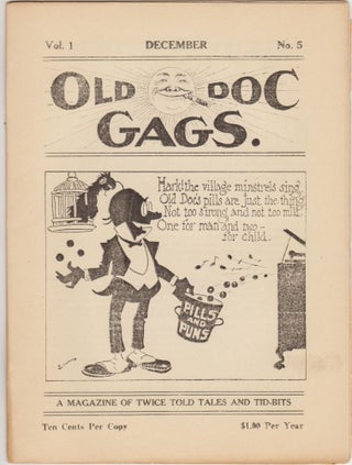 Item #CORV-BBC-0K95702 Old Doc Gags (Dec 1920, Vol. 1, # 5). The ‘Reprint’ Publishing...