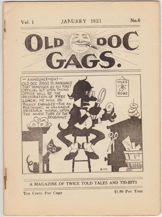 Item #CORV-BBC-0K95705 Old Doc Gags (Jan 1921, Vol. 1, # 6). The ‘Reprint’ Publishing...