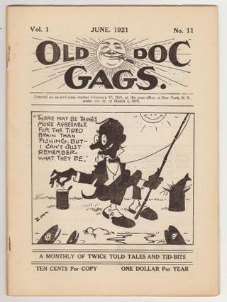 Item #CORV-BBC-0K95707 Old Doc Gags (June 1921, Vol. 1, # 11). The ‘Reprint’...