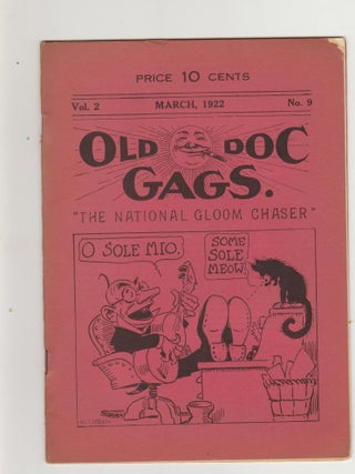 Item #CORV-BBC-0K95709 Old Doc Gags (Mar 1922, Vol. 2, # 9). The ‘Reprint’ Publishing...