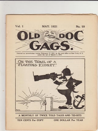Item #CORV-BBC-0K95710 Old Doc Gags (May 1921, Vol. 1, # 10). The ‘Reprint’...
