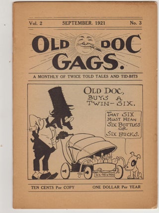 Item #CORV-BBC-0K95715 Old Doc Gags (Sept 1921, Vol. 2, # 3). The ‘Reprint’...