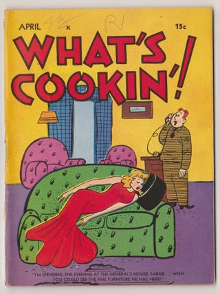 Item #CORV-BBC-0K95913 What's Cookin! (Apr 1943, # 4). Comic Corporations of America
