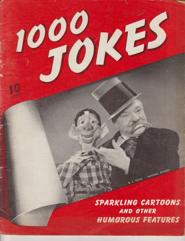 Item #CORV-BBC-0K96328 1000 Jokes (Summer 1939, # 16). Dell Publishing Co.