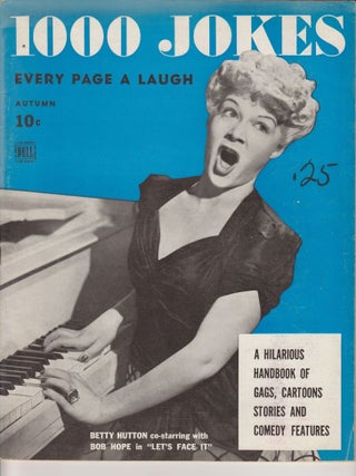Item #CORV-BBC-0K96340 1000 Jokes (Autumn 1943, # 28). Dell Publishing Co