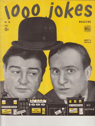 Item #CORV-BBC-0K96346 1000 Jokes (Fall 1945, # 36). Dell Publishing Co