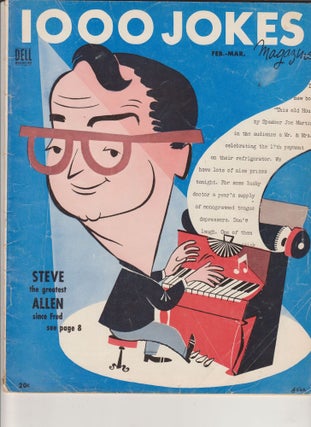 Item #CORV-BBC-0K96366 1000 Jokes (Feb. - March 1955, # 73). Dell Publishing Co