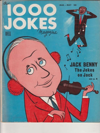 Item #CORV-BBC-0K96369 1000 Jokes (March - May 1956, # 77). Dell Publishing Co