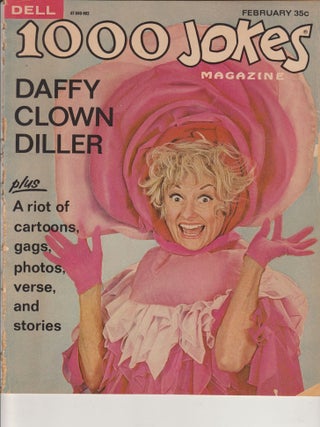 Item #CORV-BBC-0K96387 1000 Jokes (Dec. - Feb. 1968, # 128). Dell Publishing Co